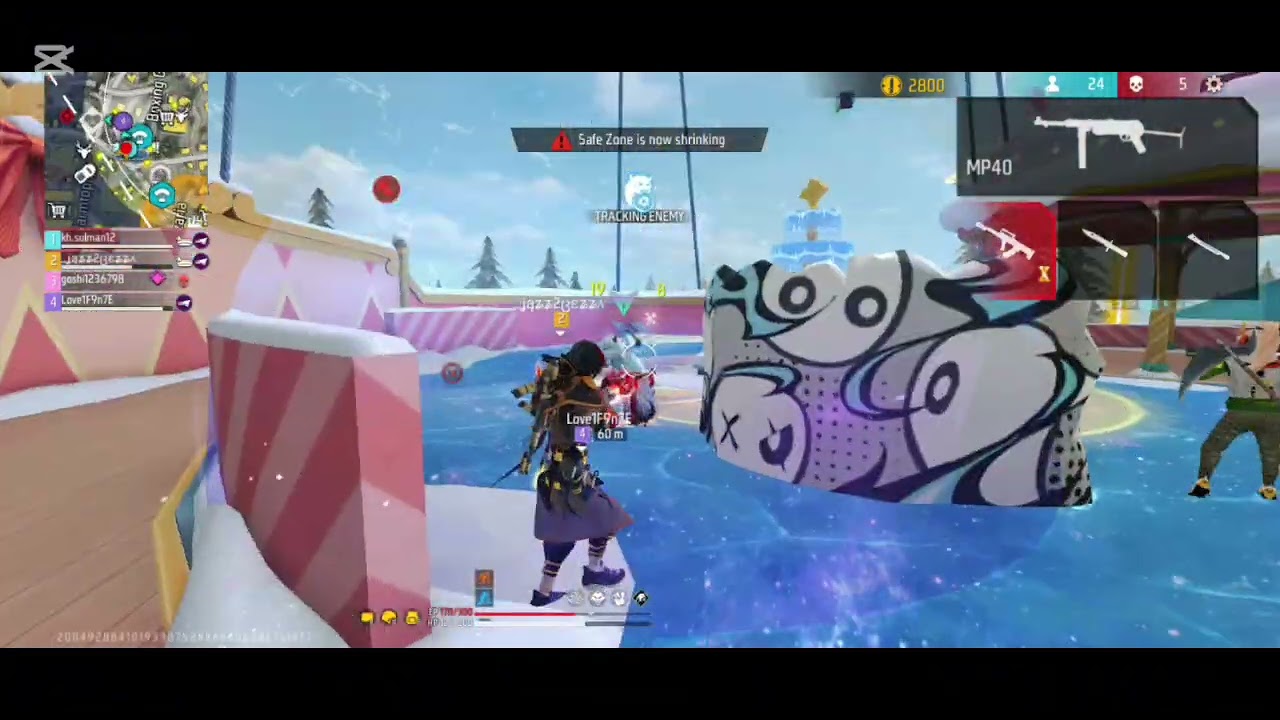 BR ranked unbelievable clutch Booyah 😱😱😱( Garena free fire)