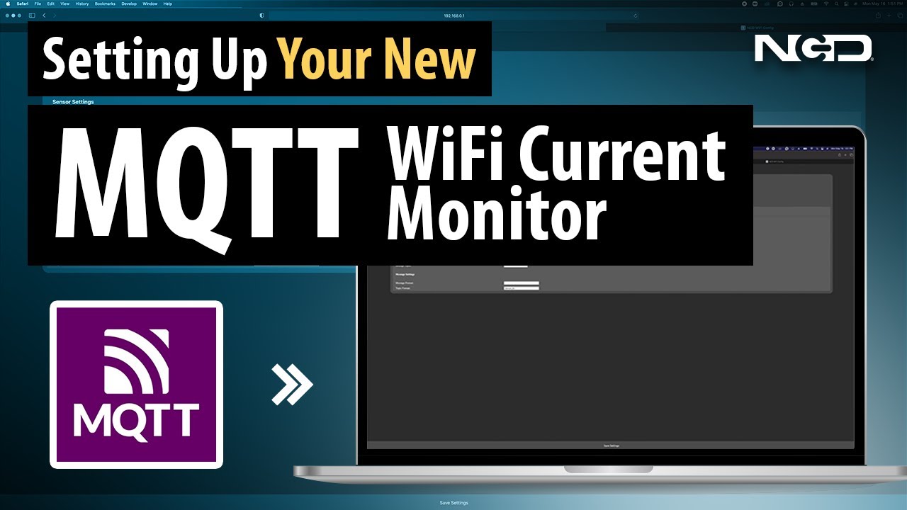 MQTT Current Monitor Setup