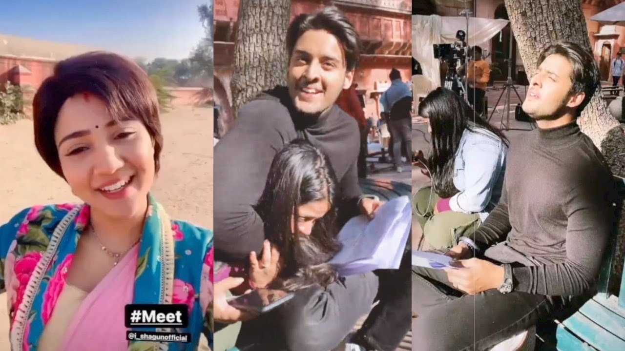 Meet Serial Off Screen Masti 😍|| Ashi Singh & Shagun Pandey || LOVELY SINGING