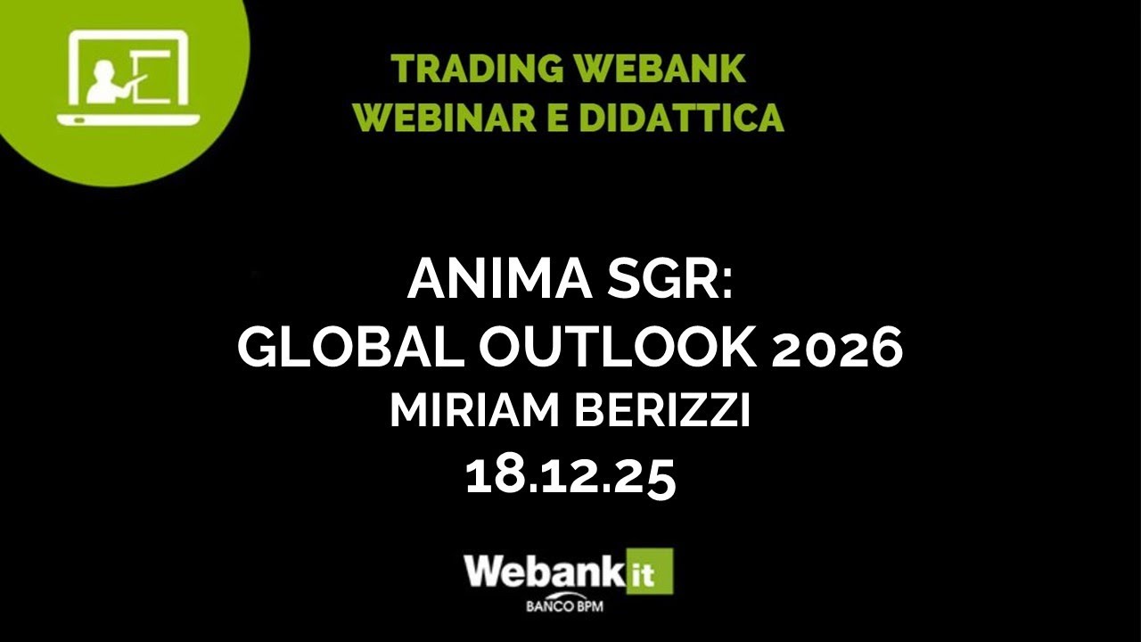 Anima SGR: GLOBAL OUTLOOK 2026