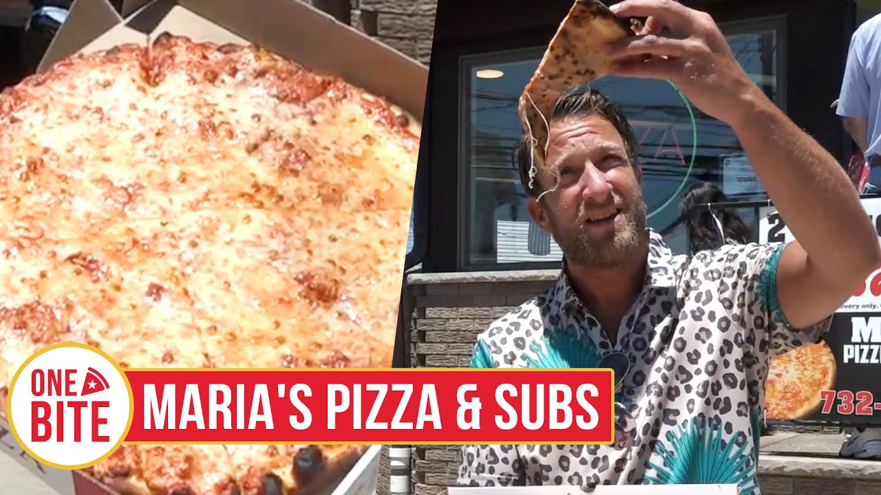 Обзор Barstool Pizza — Maria's Pizza & Subs (Миллтаун, Нью-Джерси)