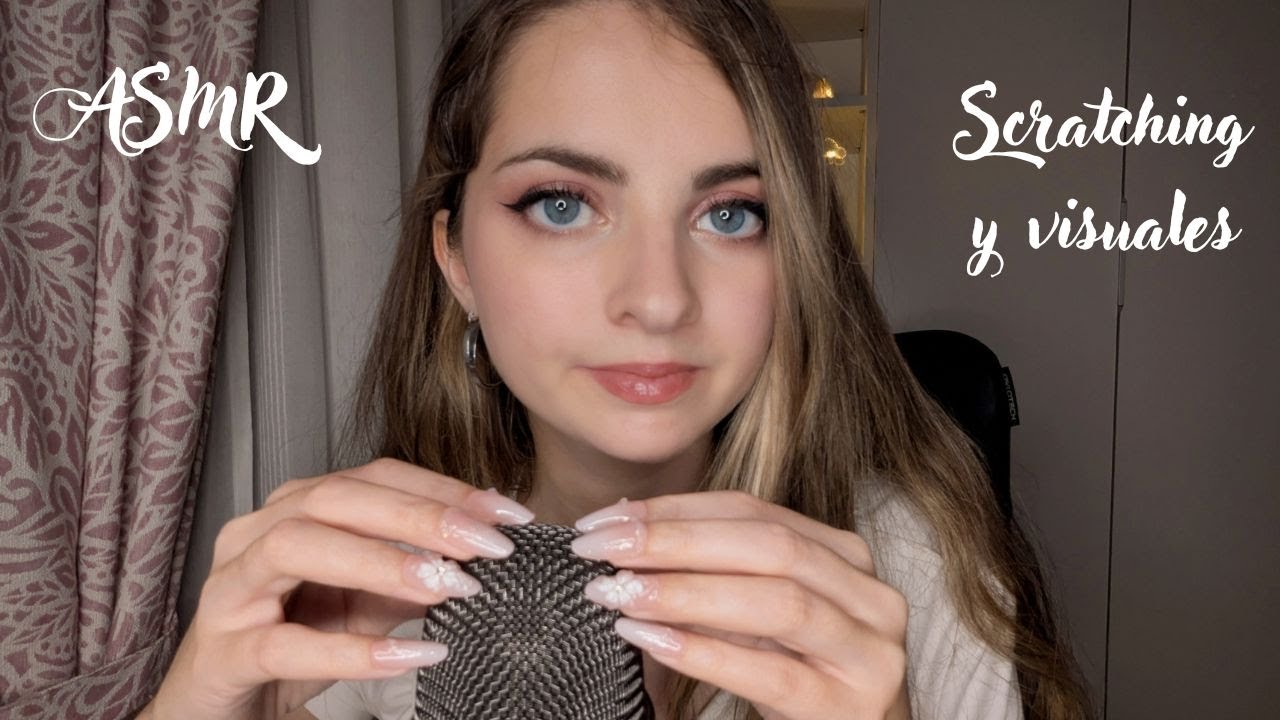 🌙 ASMR Scratching y Visuales con Uñas largas para Dormir y Relajarte