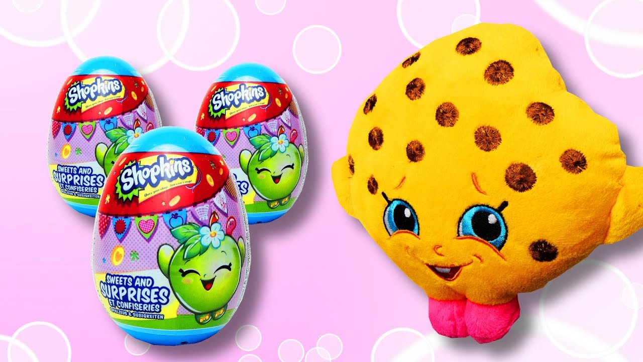 SHOPKINS Surprise Eggs Unboxing