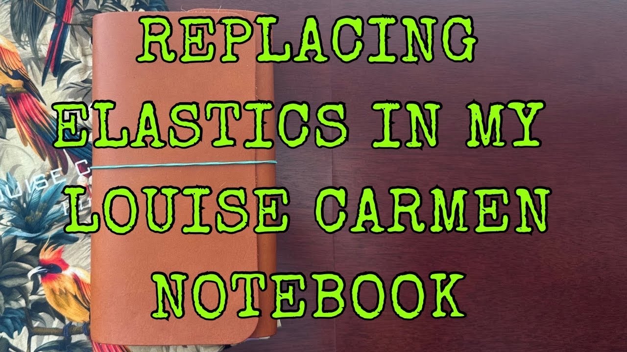 Replacing Multiple Elastics  in My Louise Carmen Roadbook with ONE Elastic