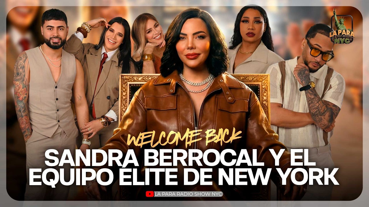 WELCOME BACK: SANDRA BERROCAL Y EL EQUIPO ELITE DE NUEVA YORK ( PRIMER LIVE STREAME )