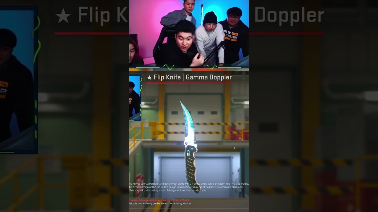 🔥WE GOT FLIP KNIFE | GAMMA DOPPLER🔥
