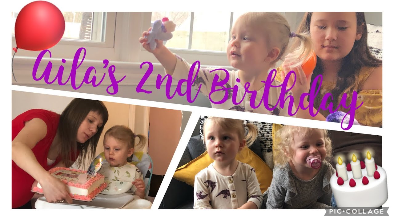 Aila's Second Birthday and Unseen Video from Birth