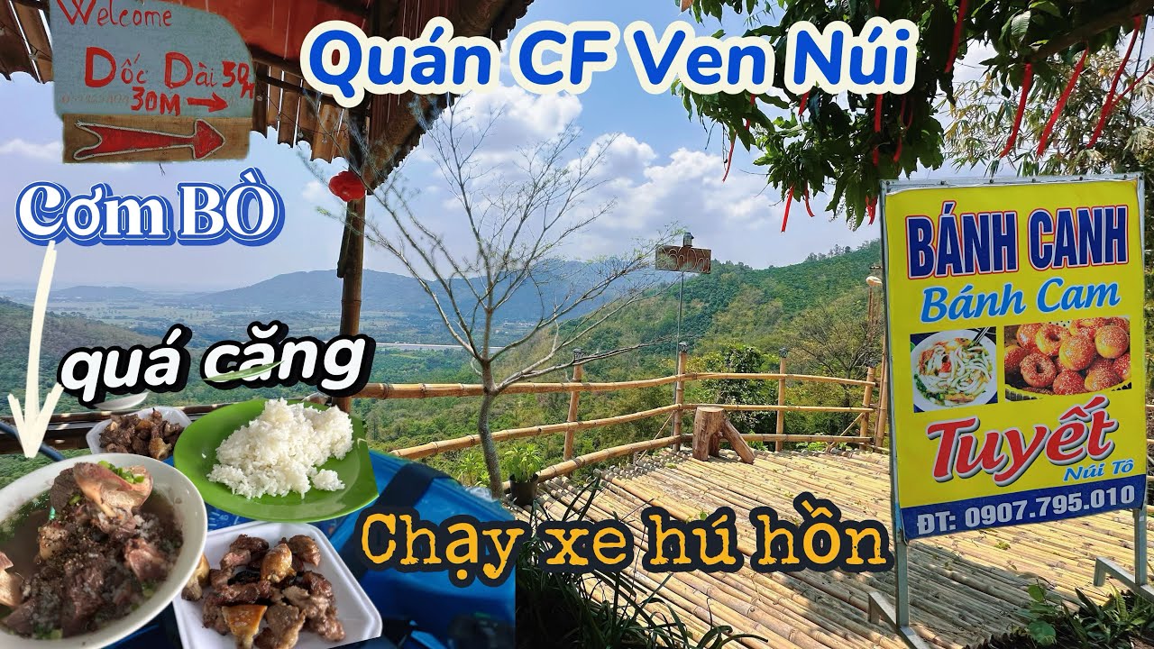Mạo Hiểm Chạy Xe Ven N&uacute;i Rừng L&ecirc;n Qu&aacute;n DỐC D&Agrave;I | Kh&aacute;m Ph&aacute; Ẩm Thực 7 N&Uacute;I AN GIANG 