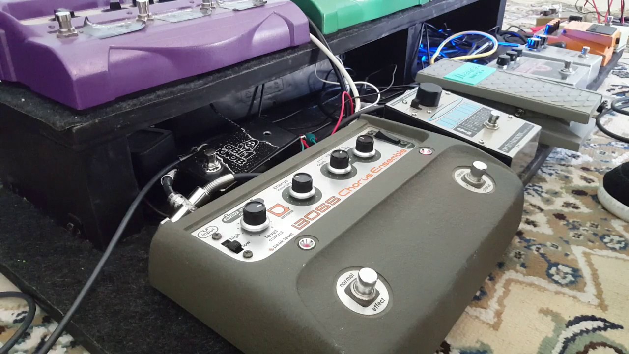 John Frusciante Tone with the Boss Ce-1