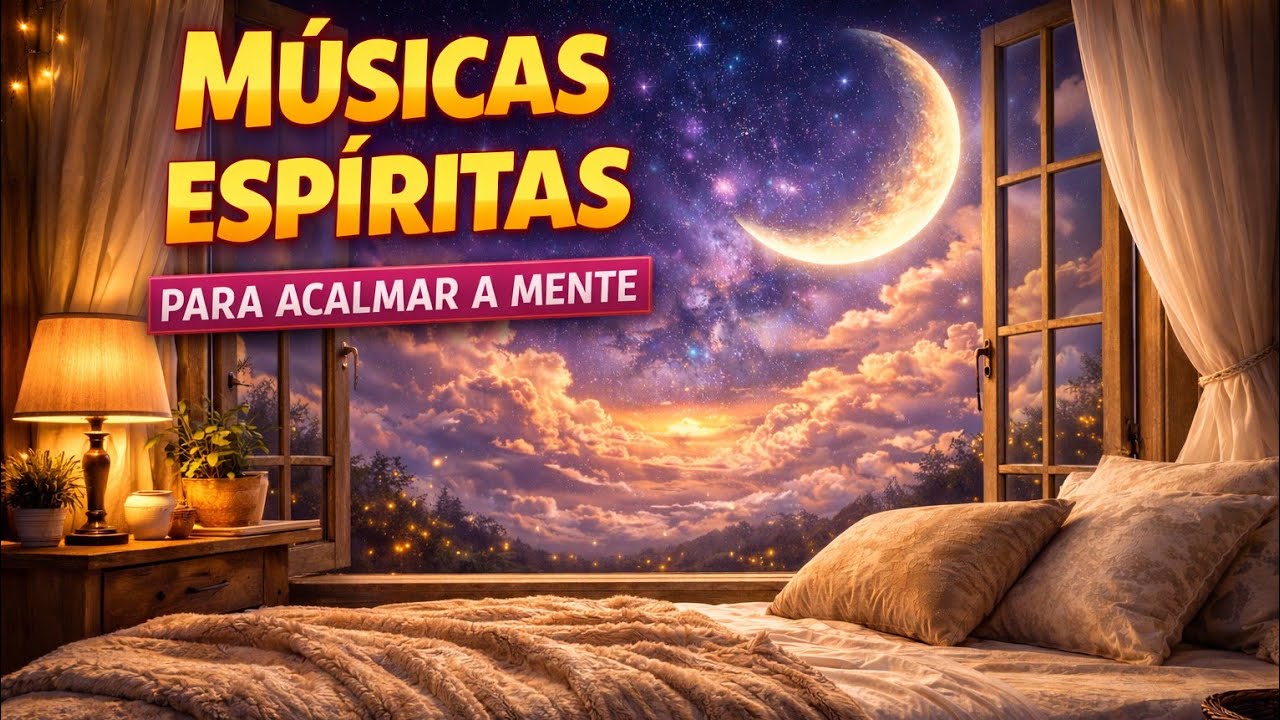 MÚSICA ESPÍRITA 🌙 | Para Dormir em Paz, Acalmar a Mente e Sentir Presença | Bloco 2