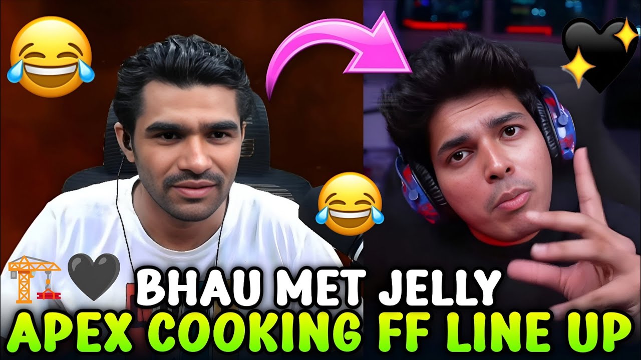 SHREEMAN LEGEND ON TAG FF LINE UP 😳 APEX GAMING NEW ANNOUNCEMENT 🚨 MEET BGMI LINE UP ☺️ BOOTCAMP 🏗️