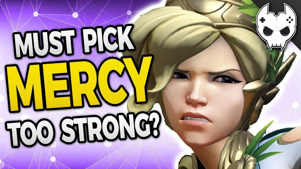 Overwatch - Mercy is a MUST PICK! Is she too strong?