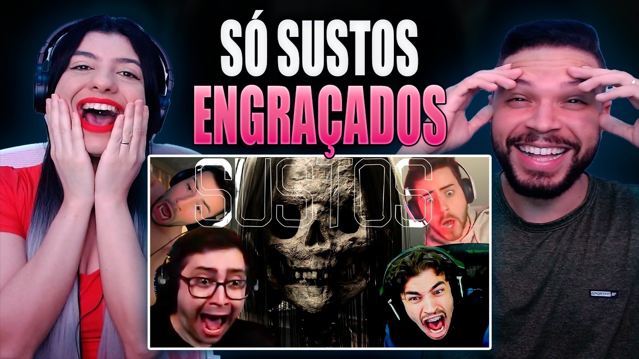OS STREAMERS PASSARAM MAL COM ESSES JOGOS - SUSTOS EM JOGOS #1 | Maiquizin (REACT)