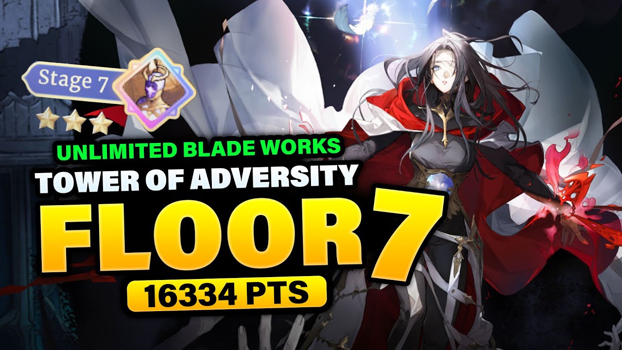Credenza + Yserinde! Tower of Adversity (11/25) Floor 7 16300+ Score - Sword of Convallaria