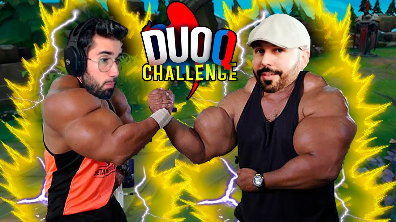 DUOQCHALLENGE! 100% WIN RATE BEST DUO! BARRY TRYHARD!