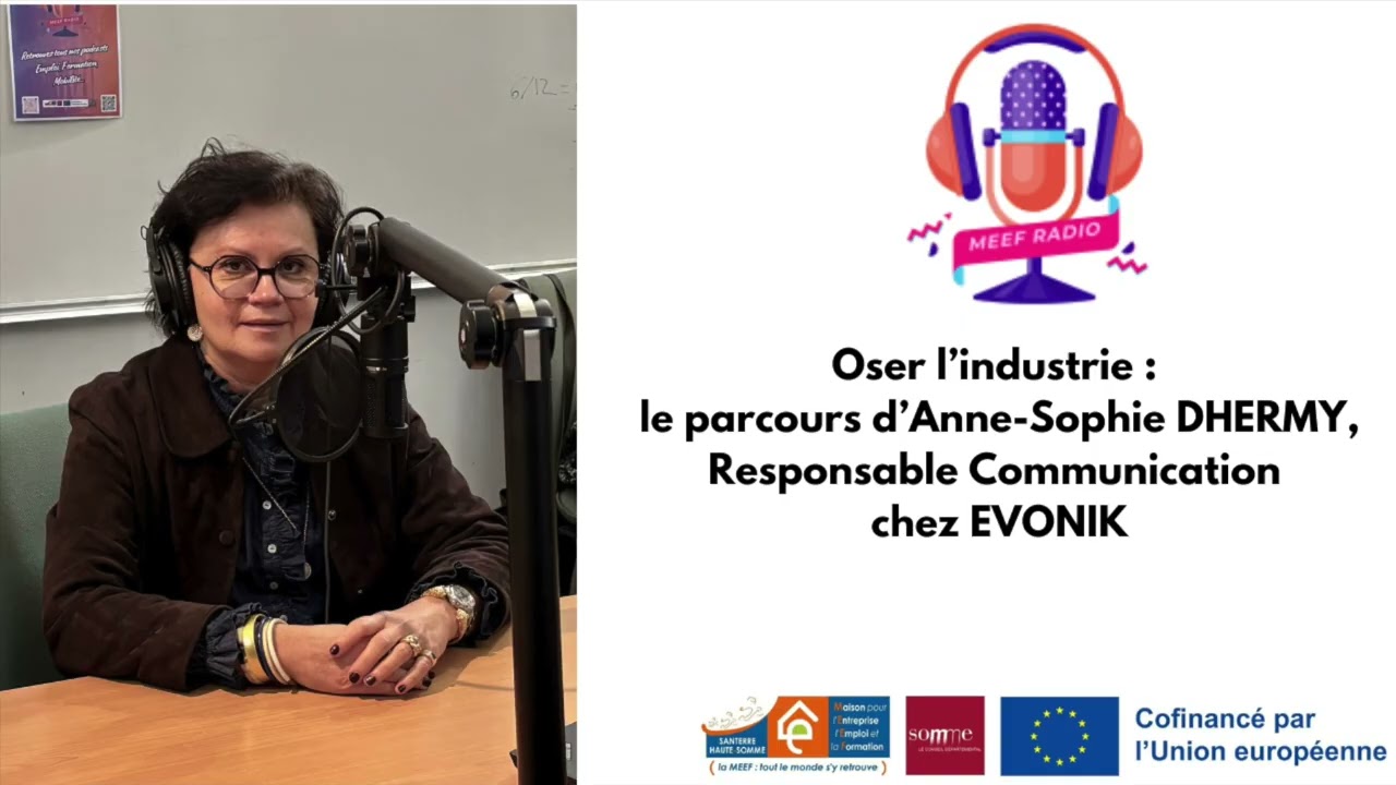 Interview d'Anne-Sophie DHERMY, responsable communication chez EVONIK