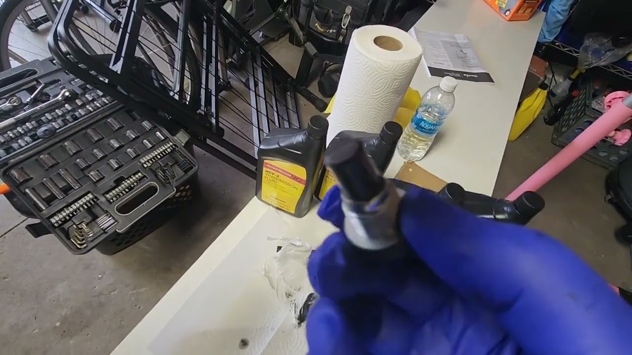 CAMBIO DEL ACEITE DE LA TRANSMISION EN UNA HONDA CRV 2015