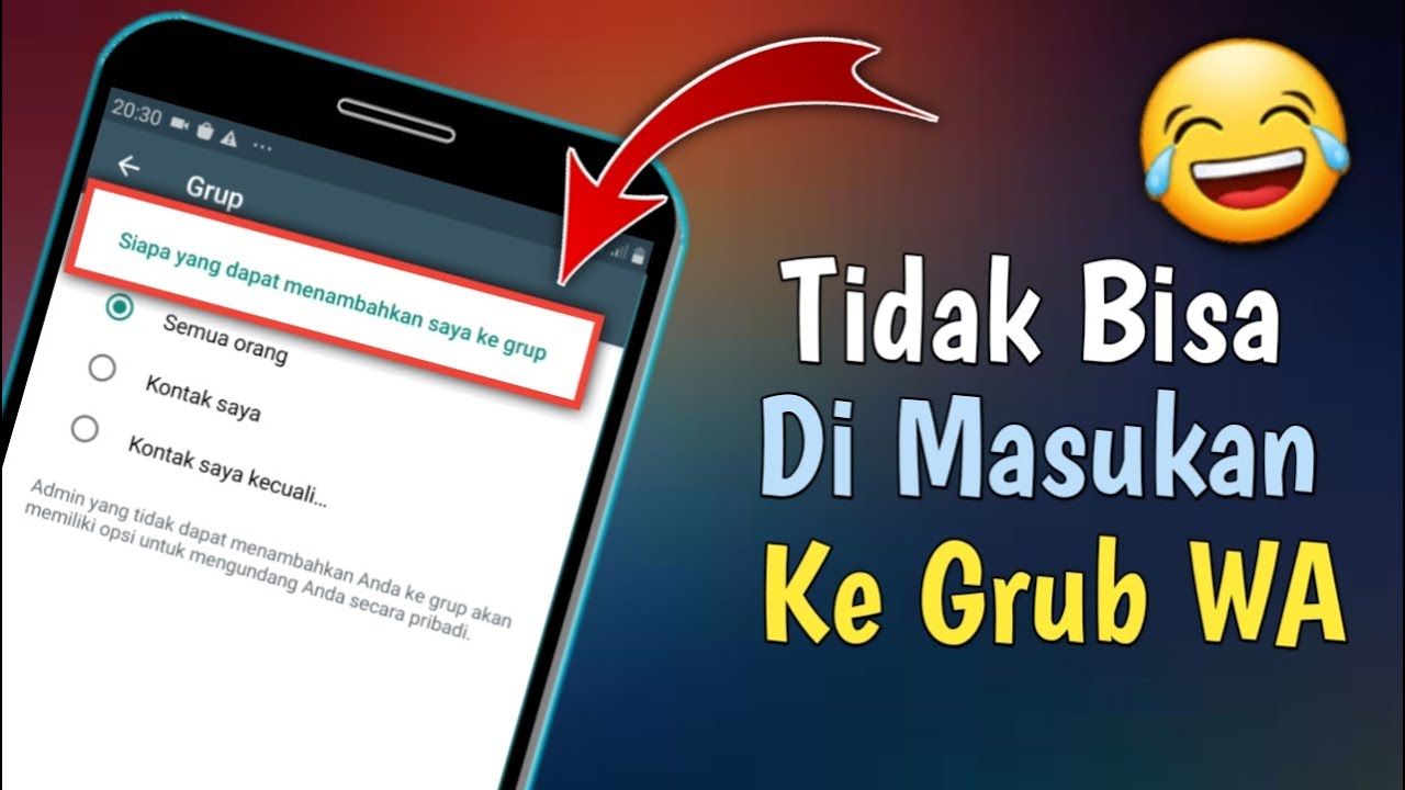 The newest way to prevent other people from entering the WhatsApp Grub 2020