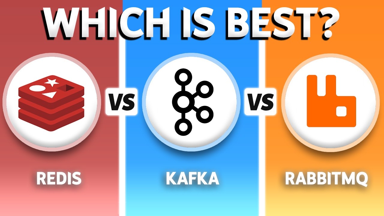 Redis vs Kafka vs RabbitMQ (2026) - Which One Is BEST?