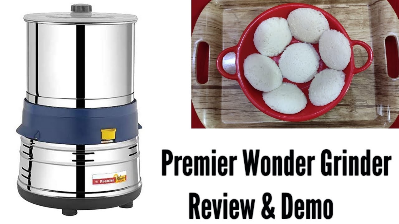 Premier Wonder Grinder review in tamil/How to grind soft idly batter in premier wonder grinder