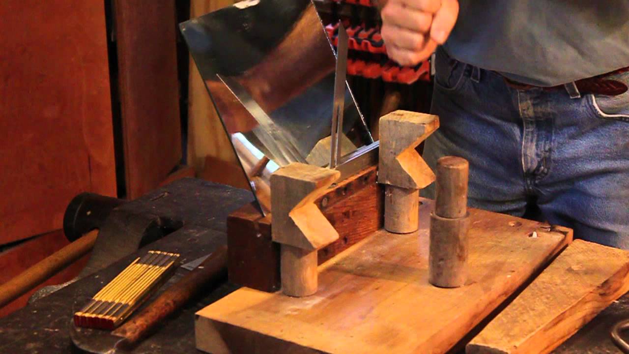 Curtis Buchanan - 23  Drilling the Mortises in the Legs and Stretchers