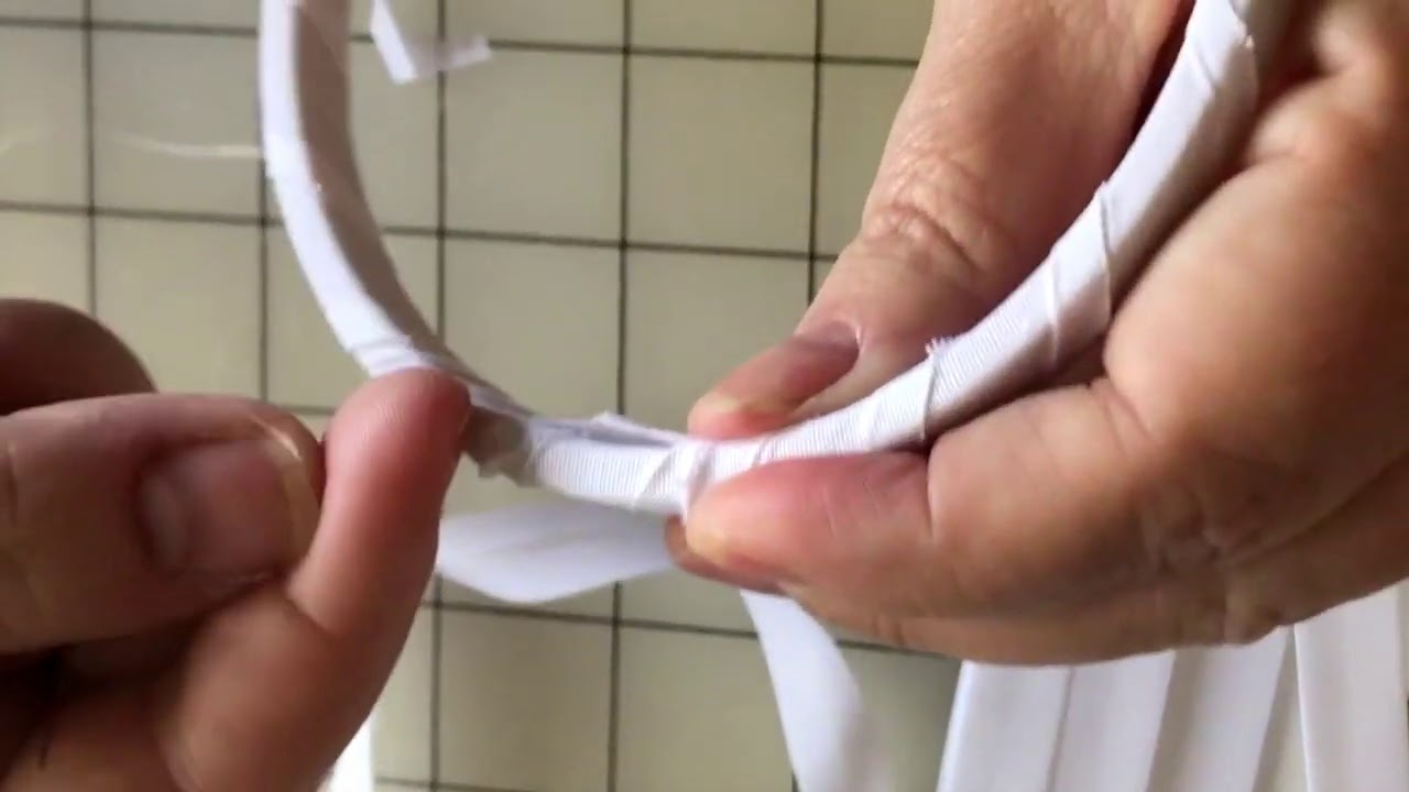 How to Wrap an Embroidery Hoop