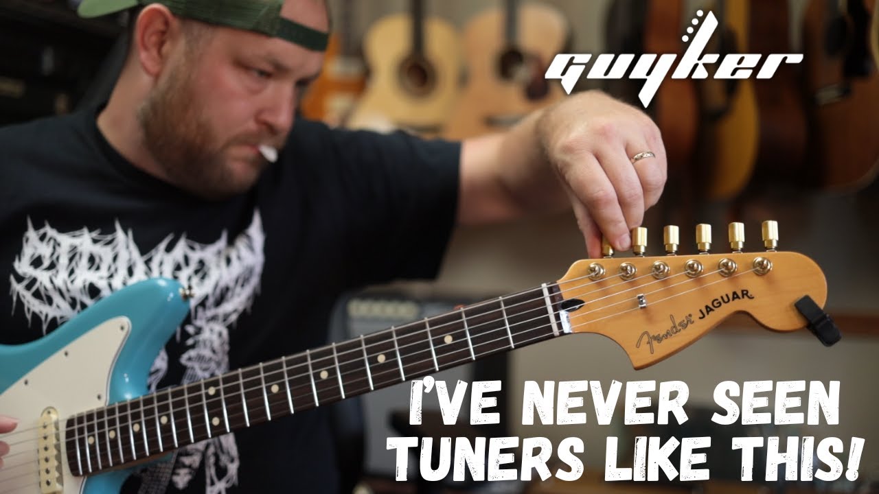 Unboxing and Installing Guyker Locking Tuners with my Fender Player II Jaguar