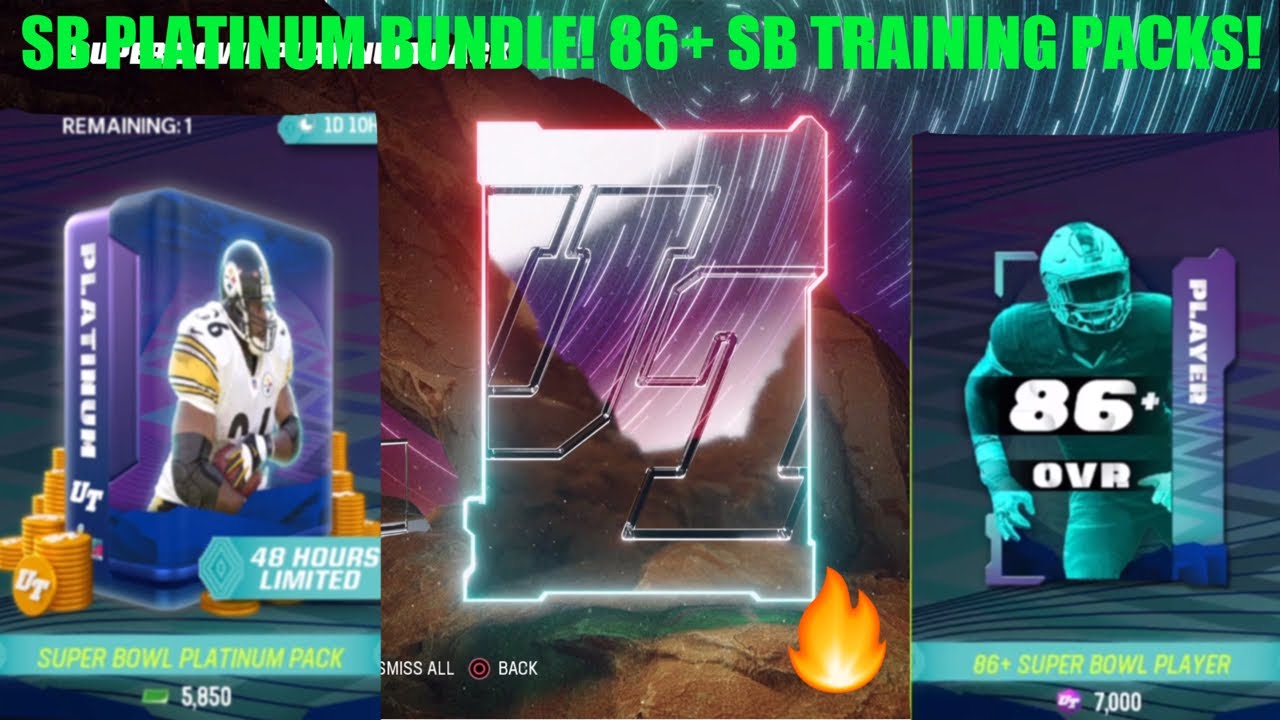 SUPER-BOWL PLATINUM BUNDLE! 86+ SB SURPRISED ME, Madden 23 Ultimate Team