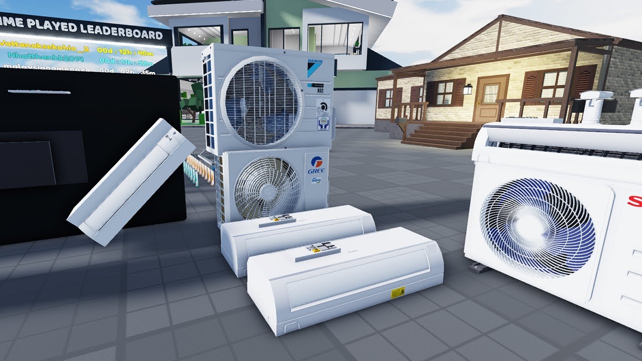 AC, Air Conditioner, Air Conditioning Testing | Roblox