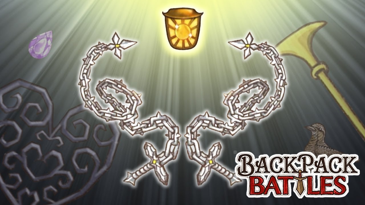 あらゆるバフ除去手段と神光で爆速強化される究極のダブルチェーンウィップ【Backpack Battles / BpB #251】