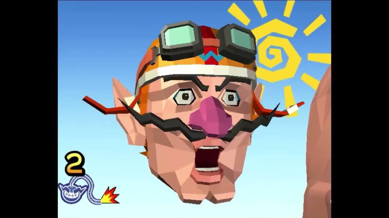 Warioware Smooth Moves but its also completely normal I think
