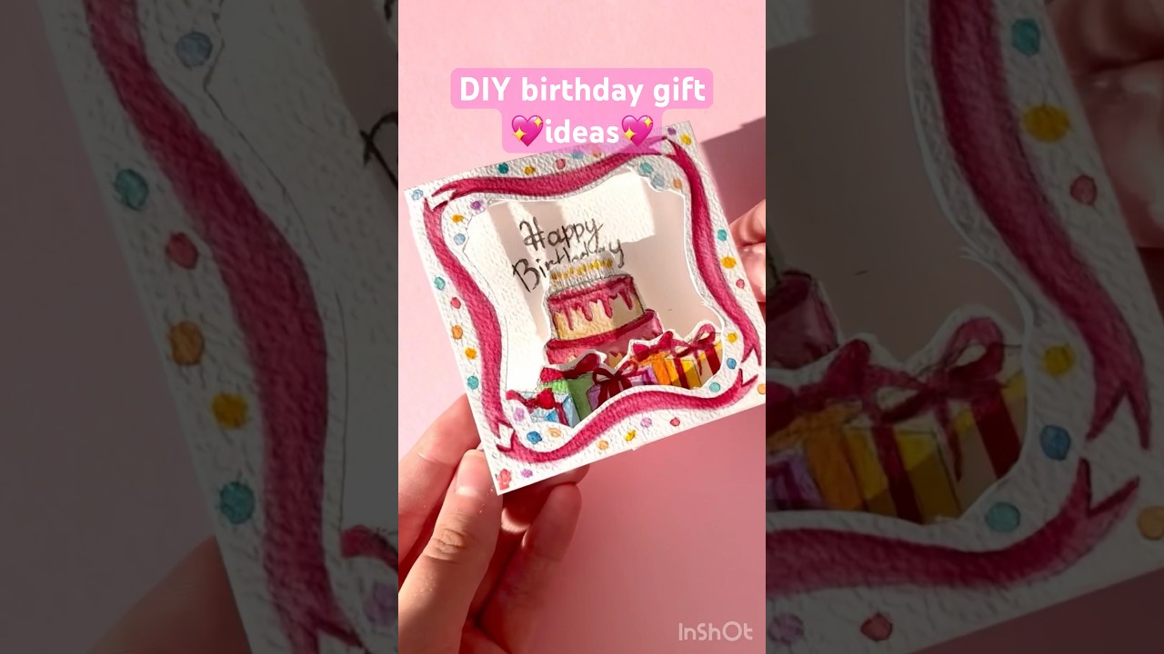 DIY birthday gift idea💖