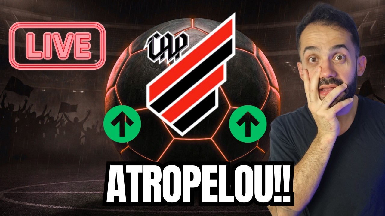 AO VIVO: ATHLETICO-PR FAZ ATUA&Ccedil;&Atilde;O DE GALA E CHEGA NA PONTA DO BRASILEIR&Atilde;O!