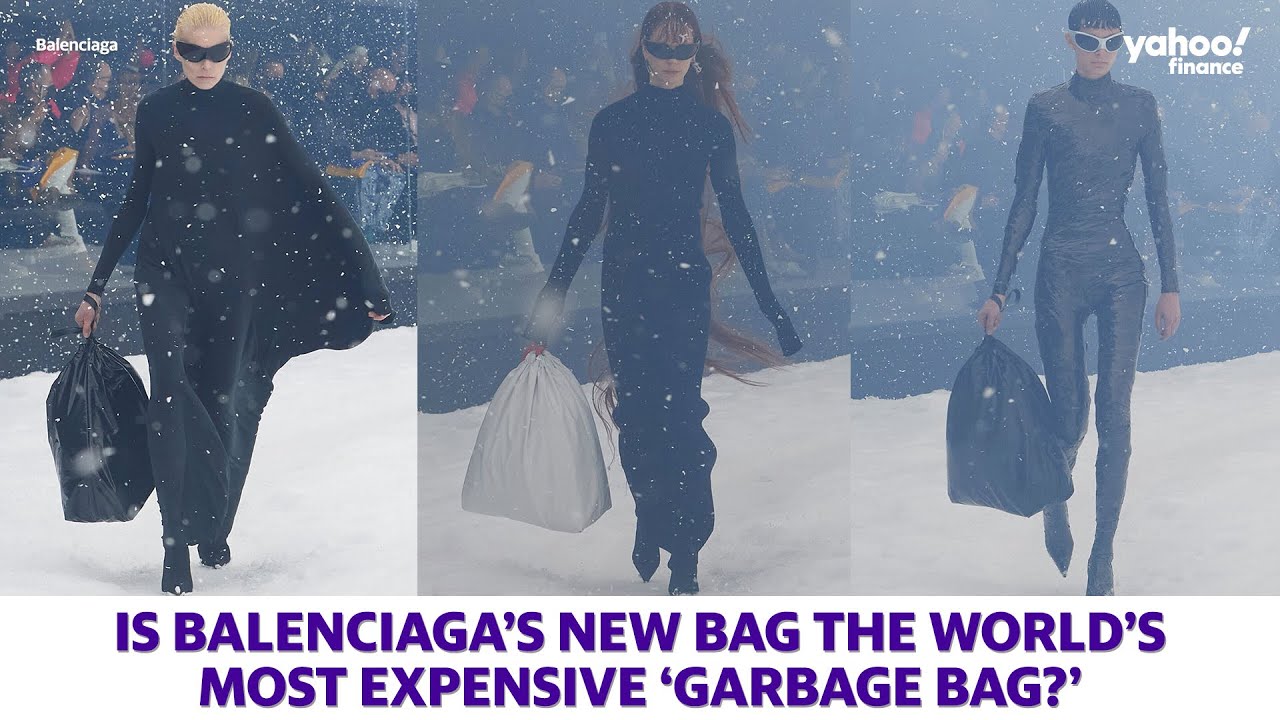 Is Balenciaga&rsquo;s new bag the world&rsquo;s most expensive &lsquo;garbage bag?&rsquo;