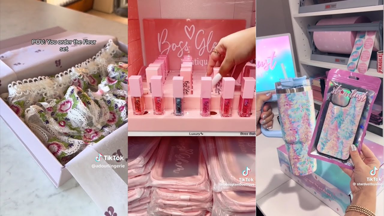 ASMR Small Business Packaging Orders TikTok Compilation pt. 26 🎁✨