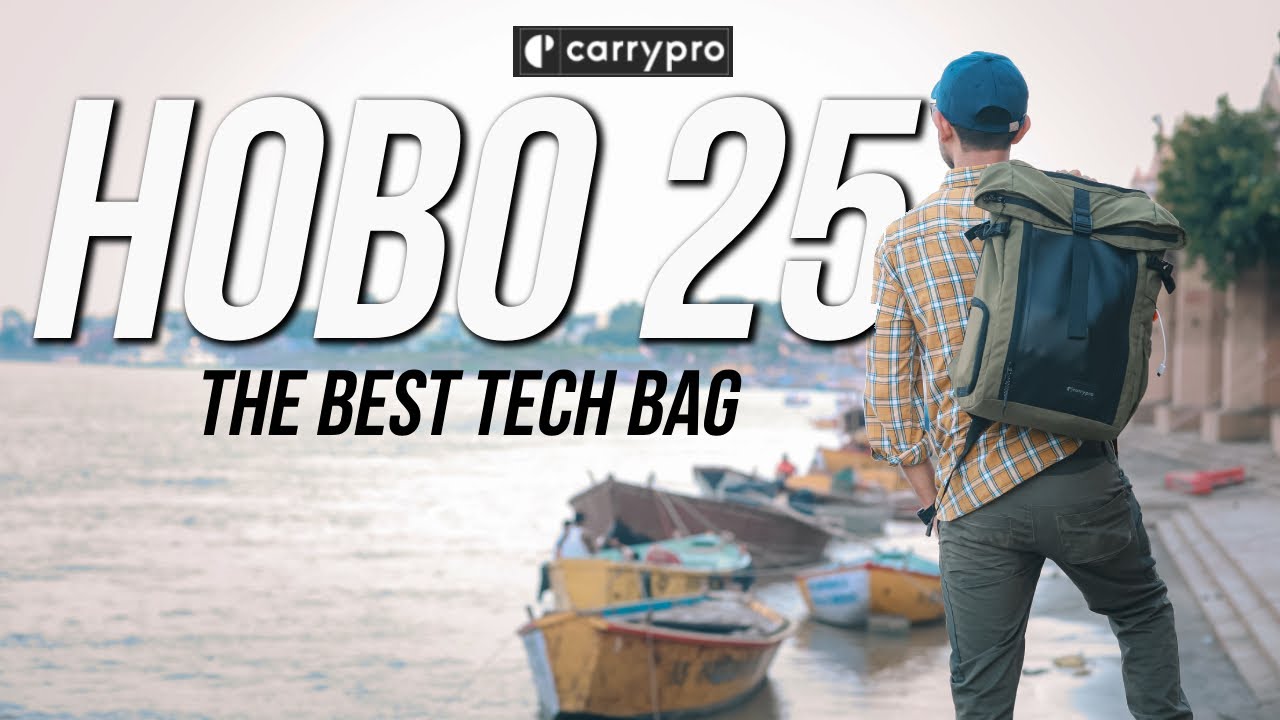 This unique laptop bag comes with a camera case inside !! | Hindi