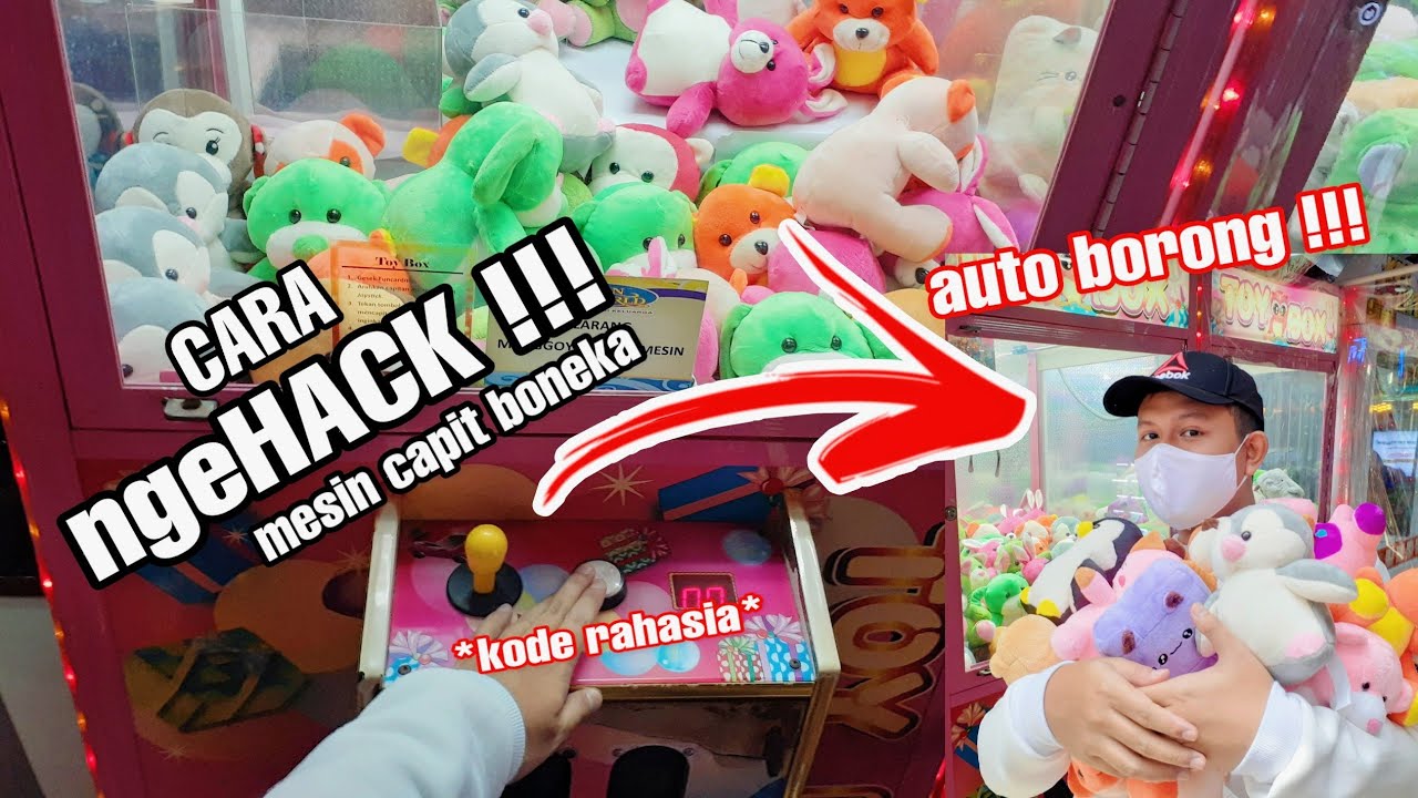 CARA H4CK MESIN CAPIT BONEKA !! 100% auto borong boneka !!!