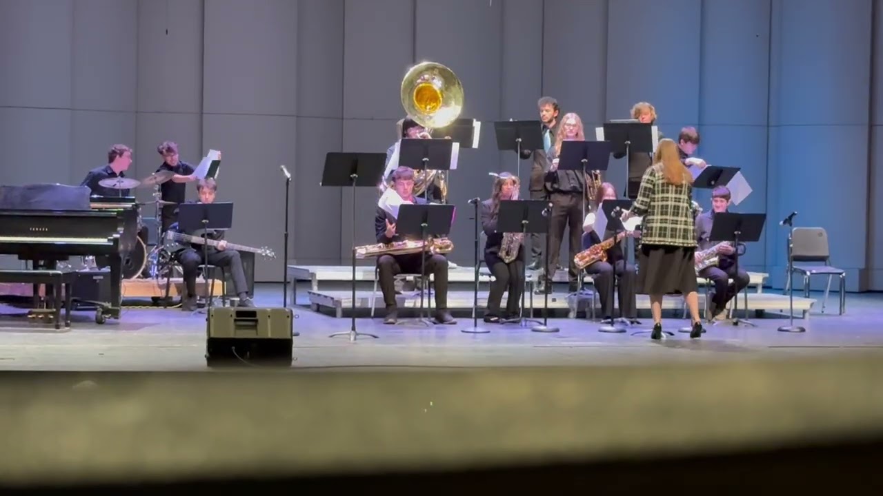 BHS Blue Felt Jazz Band at Pendleton Jazz Fest 2026