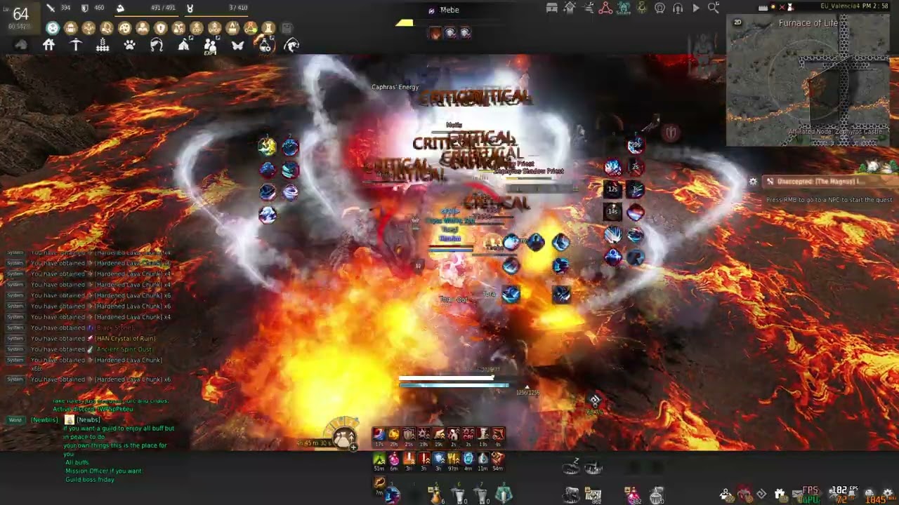 BDO | Succession Dosa | Zephyros Castle Lv. 2 18960 (19270 with full afk phase)