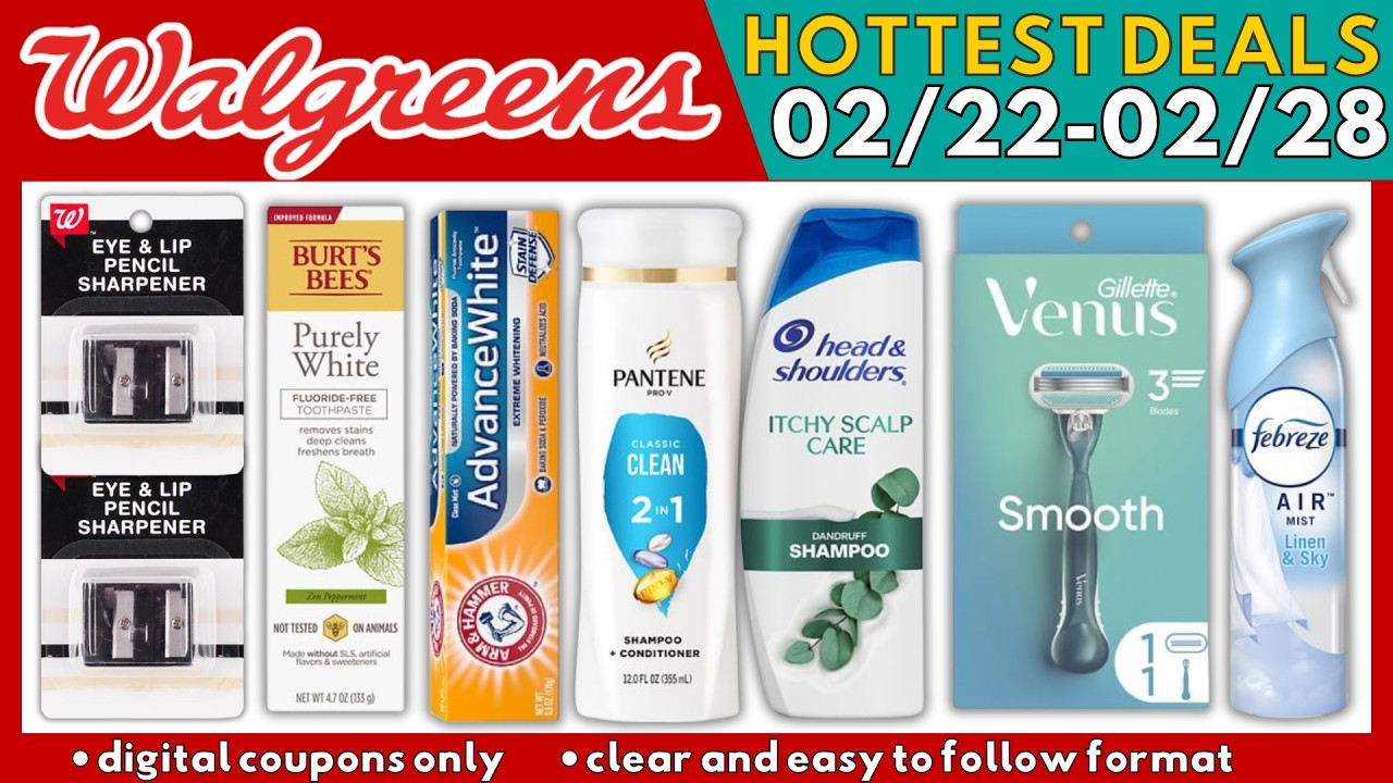 💁🏻&zwj;♀️ Горячие предложения Walgreens на этой неделе 22-28 февраля | Только цифровые купоны! #купоны