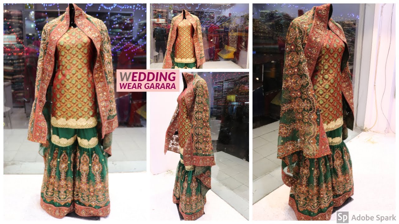 AR-029 Stylish Party wear Garara dress ||Sharara dress||Hand Work||Dupatta Work||