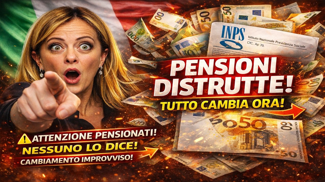 Pensioni Italia ⚠️ | Cambiamento Silenzioso | Cosa Devono Sapere i Pensionati