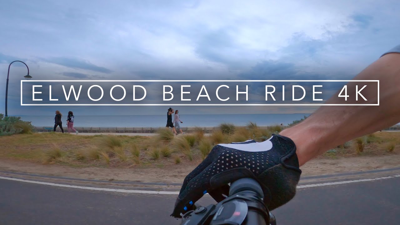 Scenic Melbourne Beach Ride 4K - Elwood