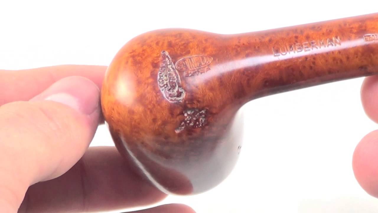 Long! Savinelli Extra Lumberman Classic Canadian Style Smoking Pipe From PIPELIST.COM