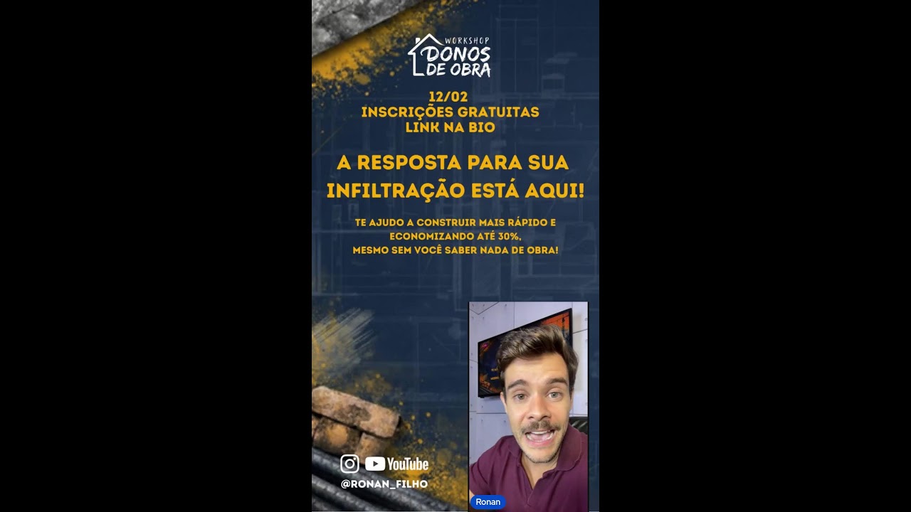 A RESPOSTA PARA SUA  INFILTRAÇÃO ESTÁ AQUI!