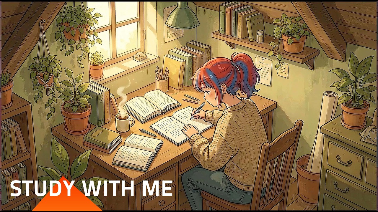 1- HOUR STUDY WITH ME 📖  Piano Music for Studying and Relaxing 📖 Focus on study and work