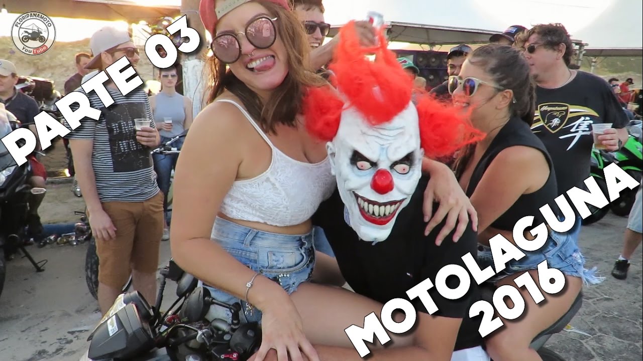 MOTOLAGUNA 2016 PARTE 03 - Mulheres, Motos e Burnouts