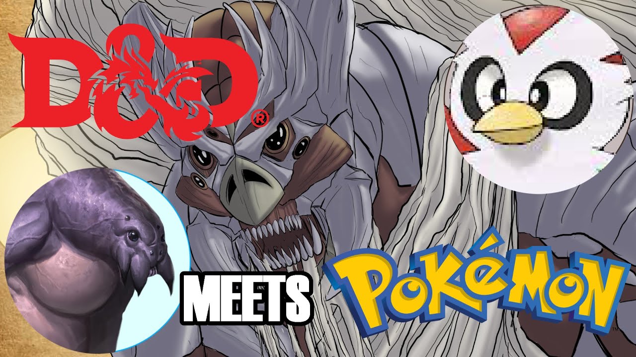 D&D/POKEMON Fusions! :: Speedpaint + Commentary