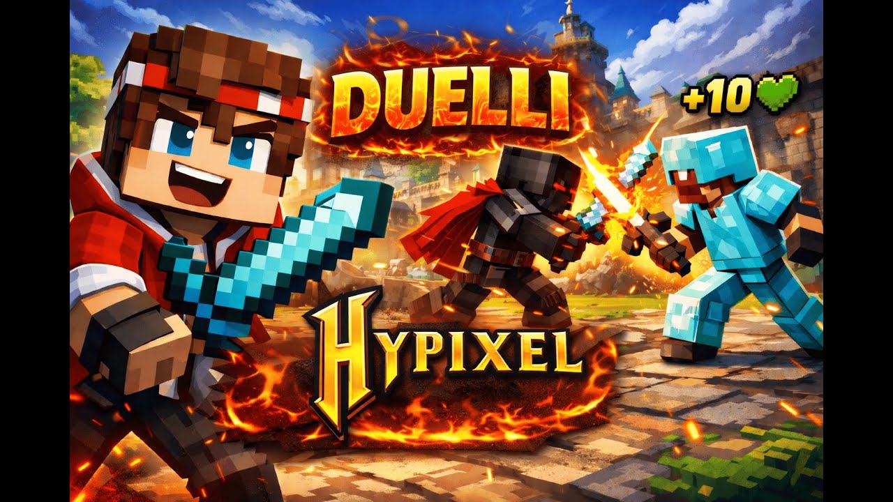 SFIDA: 20 MINUTI di DUELLI BRUTALI su Hypixel