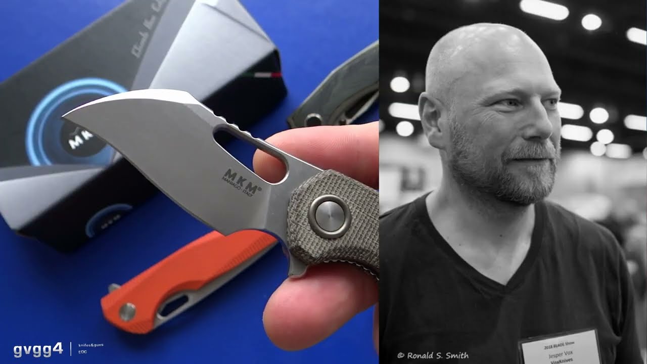 ЗВЕРСКИЙ брелочек! MKM Knives Isonzo Джеспер Вокснэ